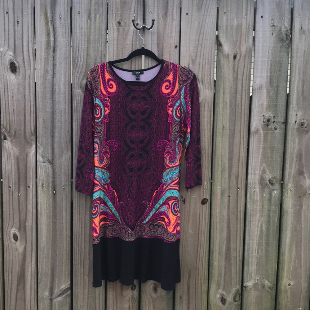 MSK Maroon/Black Bold Sheath - Small